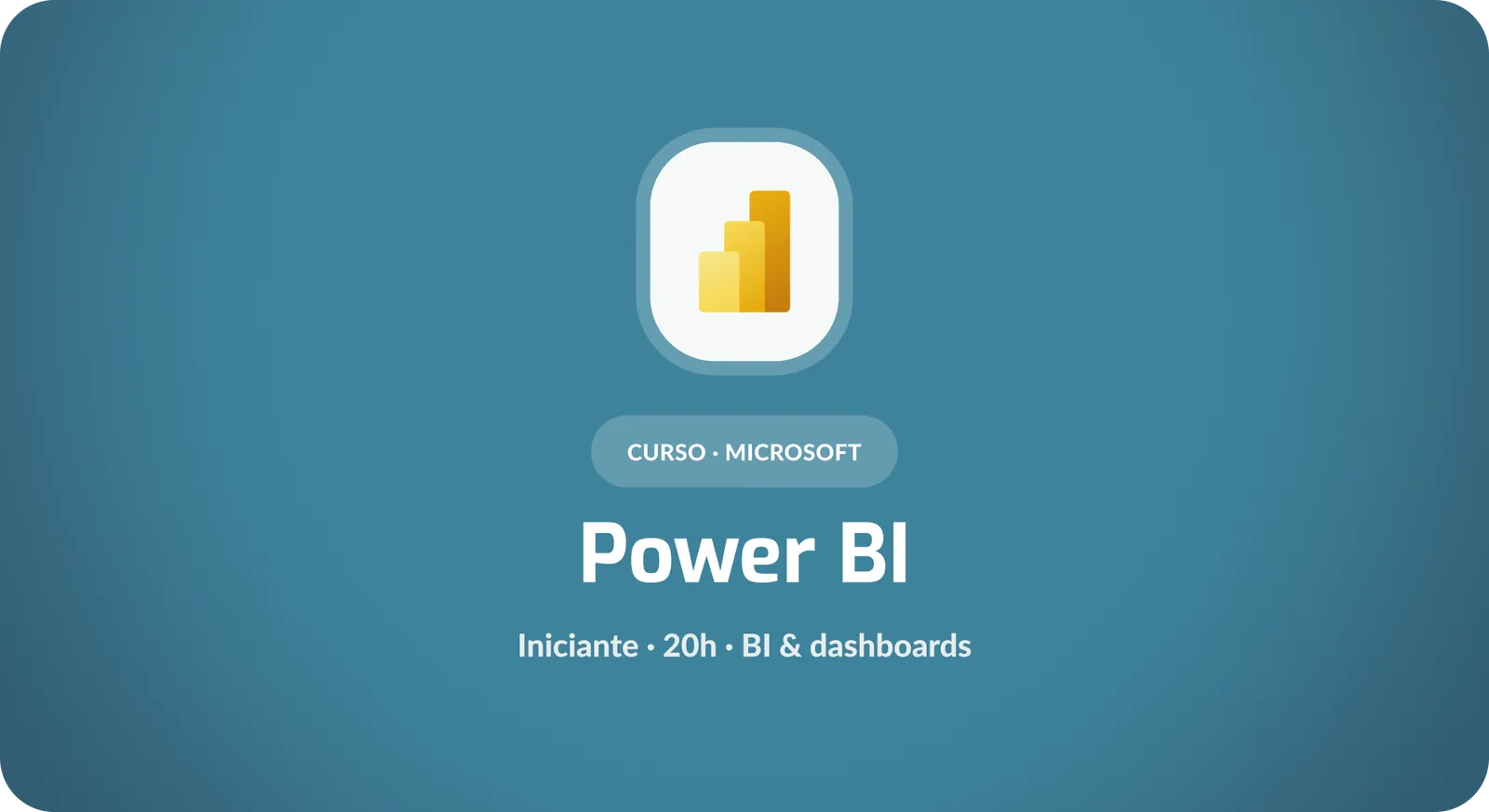 Crie dashboards no Power BI e apoie decisões com dados.